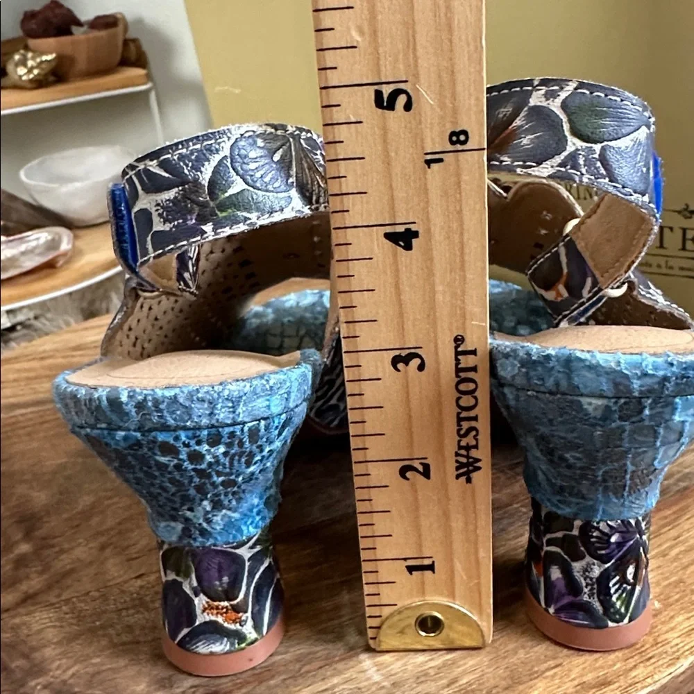 L'Artiste Women's Arautre Slingback Sandal Size 38 US 7 1/2-8 Art To Wear - Picture 6 of 17